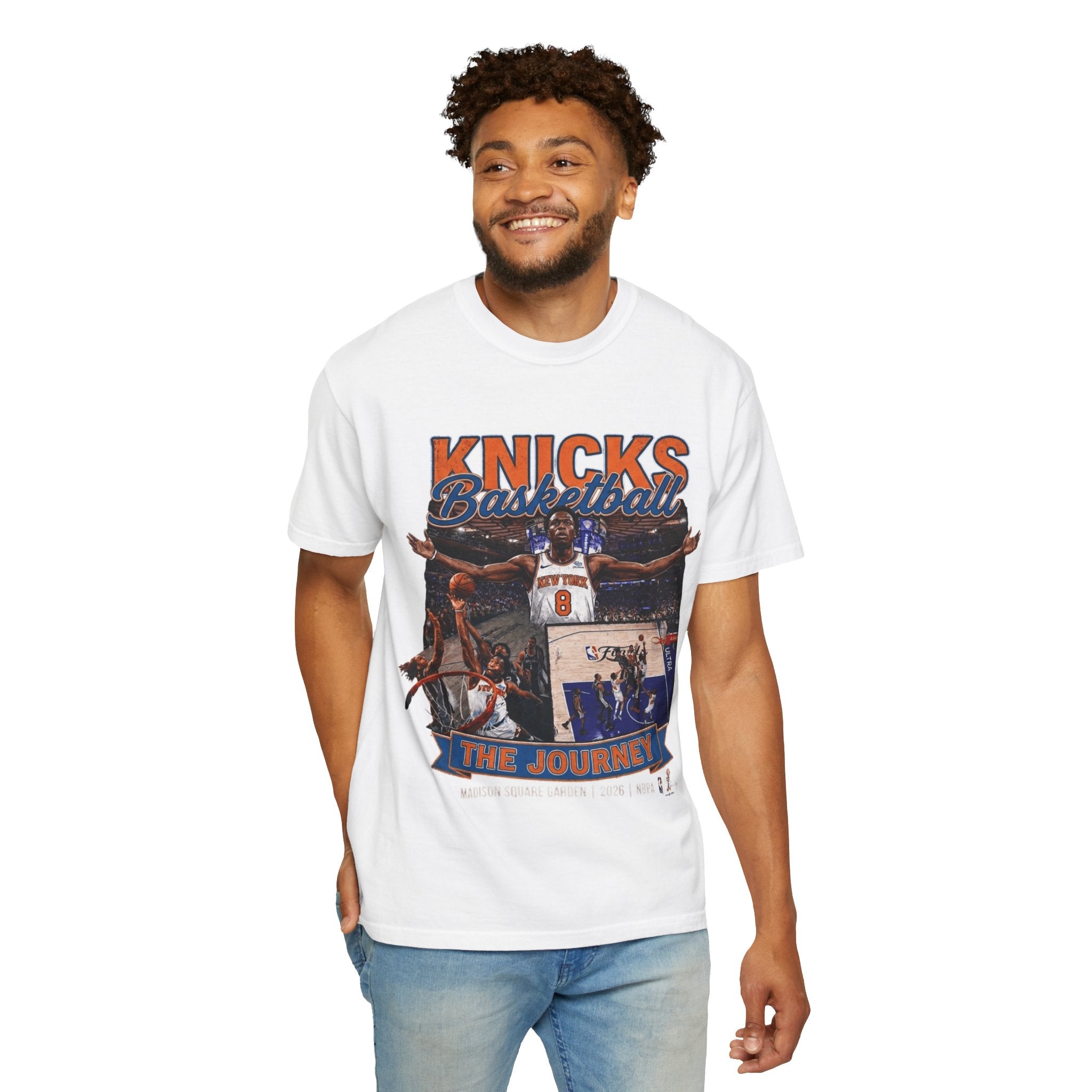 Knicks Basketball OG 'The Journey' Graphic T-Shirt